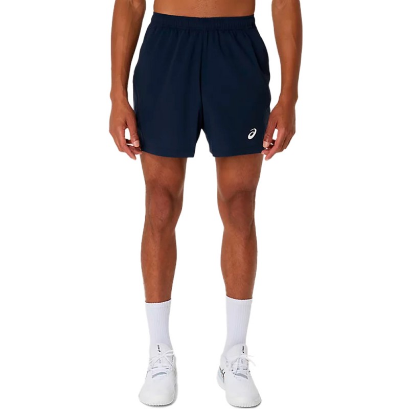 Asics Court 7IN marineblauw Short Asics Court 7IN marineblauw Short