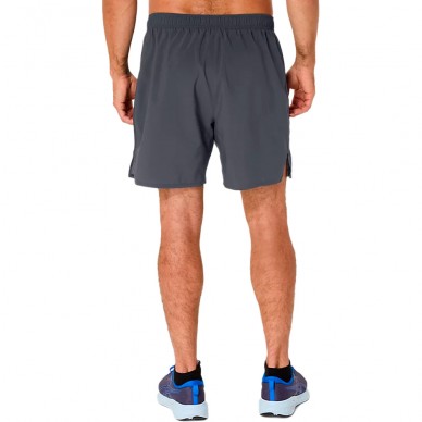 Asics Core 7IN donkergrijs Short