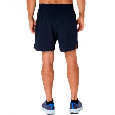 Asics Core 7IN marineblauw Short