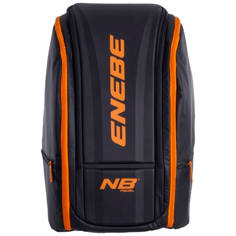 Enebe Backpack Mustang zwarte oranje 2025 Enebe Backpack Mustang zwarte oranje 2025