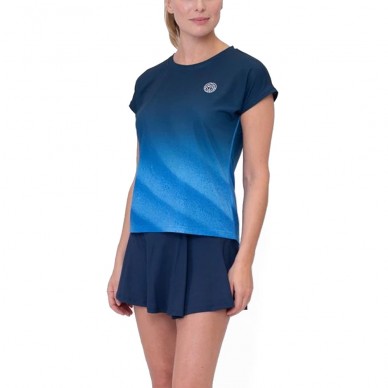 Bidi Badu Beach Spirit Capsleeve donkerblauwe T-shirt