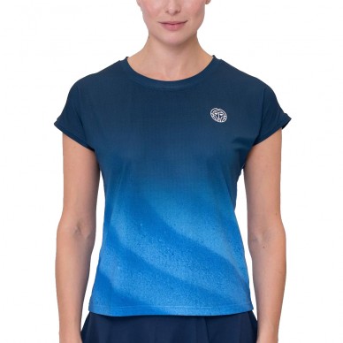 Bidi Badu Beach Spirit Capsleeve donkerblauwe T-shirt