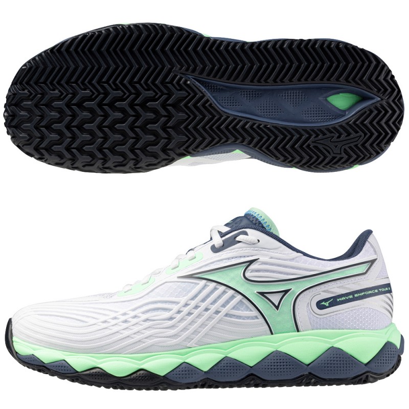 Mizuno Wave Enforce Tour 2 CC white heren 2025 Mizuno Wave Enforce Tour 2 CC white heren 2025