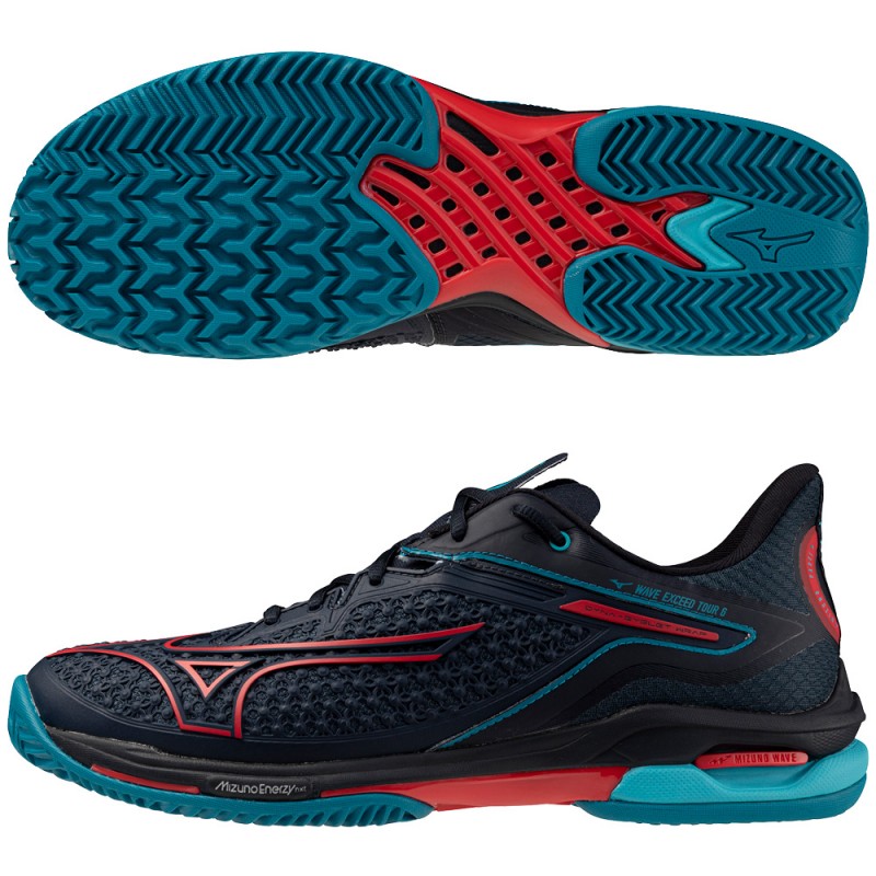 Mizuno Wave Exceed Tour salute hibiscus heren 2025