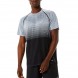 Asics Seamless SS Top zwart grijs shirt