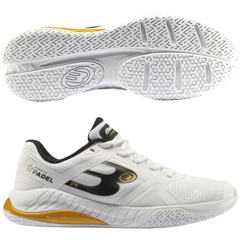 Bullpadel Premier P1 white heren 2025 Bullpadel Premier P1 white heren 2025