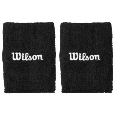 Wilson polsbandjes U Wide Terry zwarte