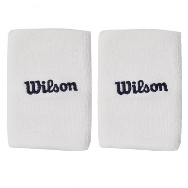 Wilson polsbandjes U Wide Terry witte