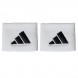 Adidas polsbandjes S witte zwart logo