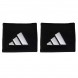 Adidas polsbandjes S zwart met wit logo