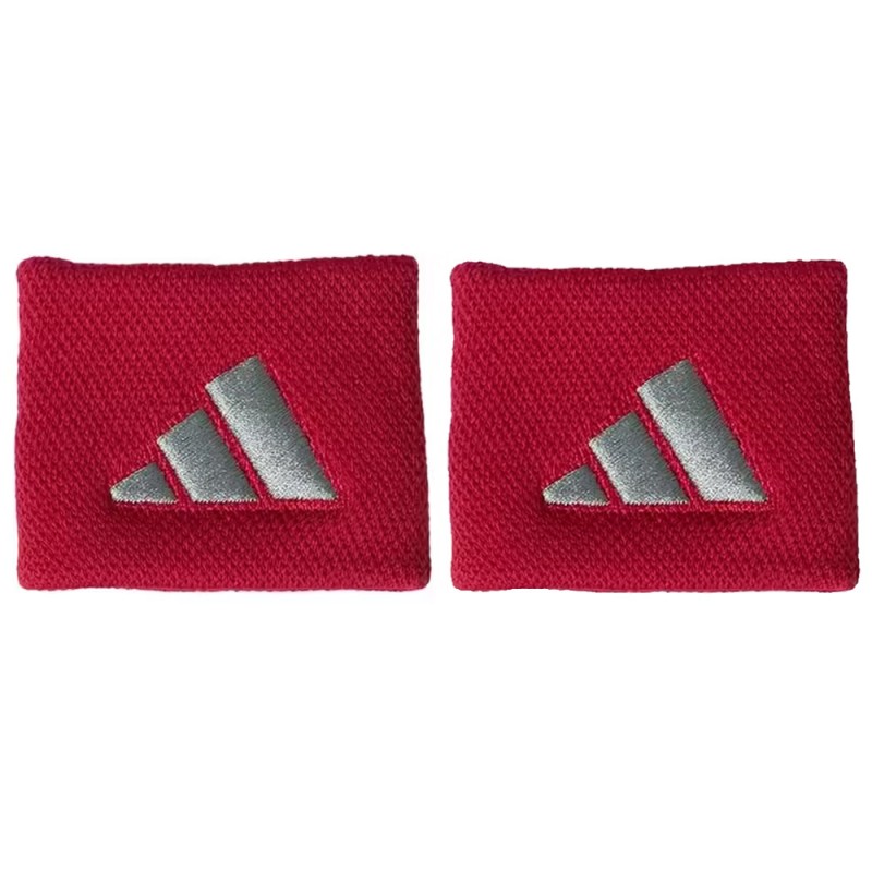 Adidas polsbandjes S rode grijs logo