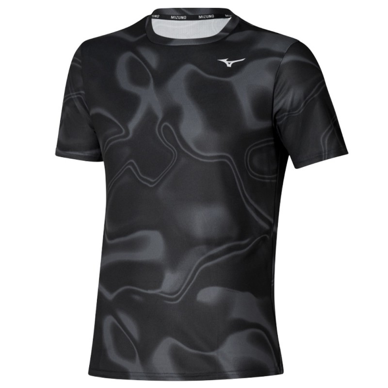Mizuno Core Graphic Tee zwart T-shirt