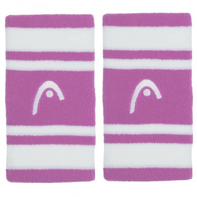 Head Polsbandjes Striped 5 witte roze