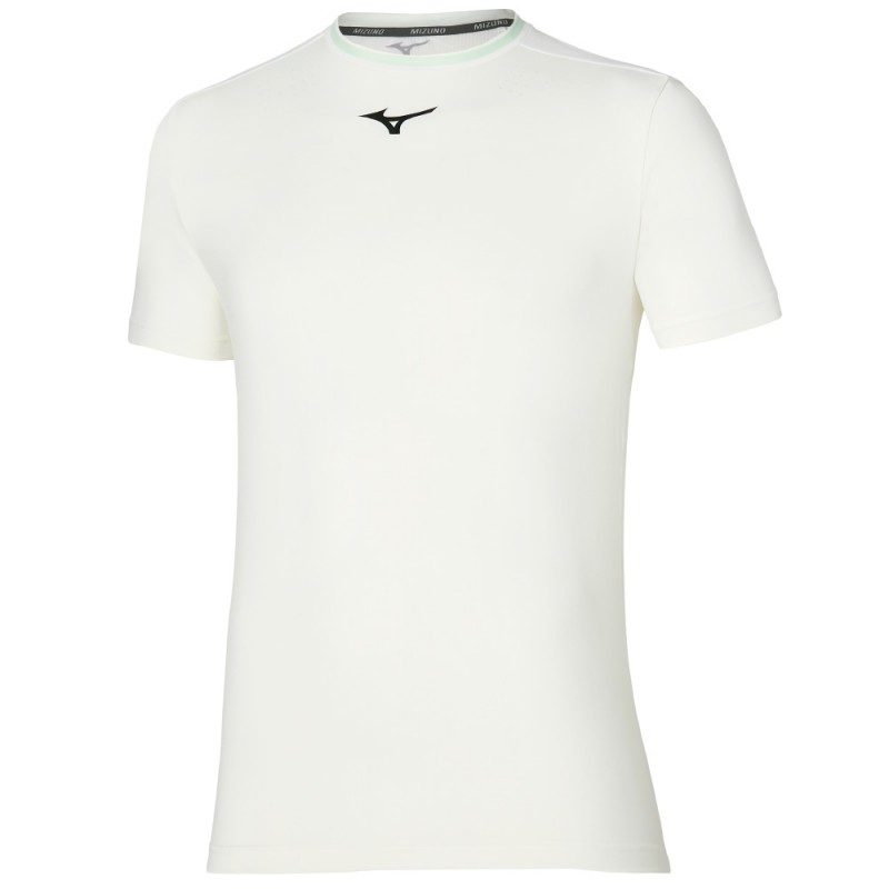 Mizuno Tennis Shadow Graphic Tee witte T-shirt