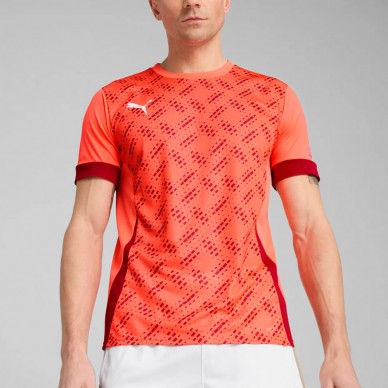 Puma Individual Padel Graphic rode T-shirt