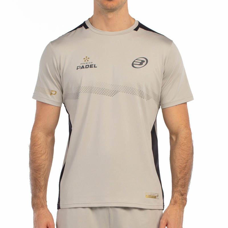 Bullpadel Brece steengrijs melange T-shirt Bullpadel Brece steengrijs melange T-shirt