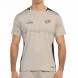 Bullpadel Brece steengrijs melange T-shirt