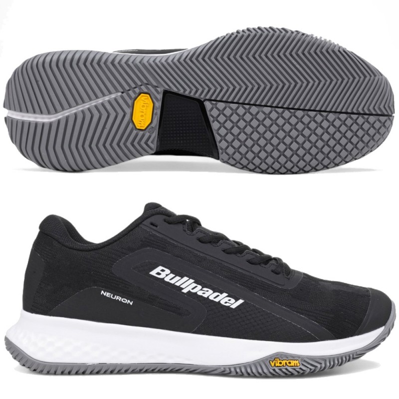 Bullpadel Neuron Vibram 25V black heren 2025