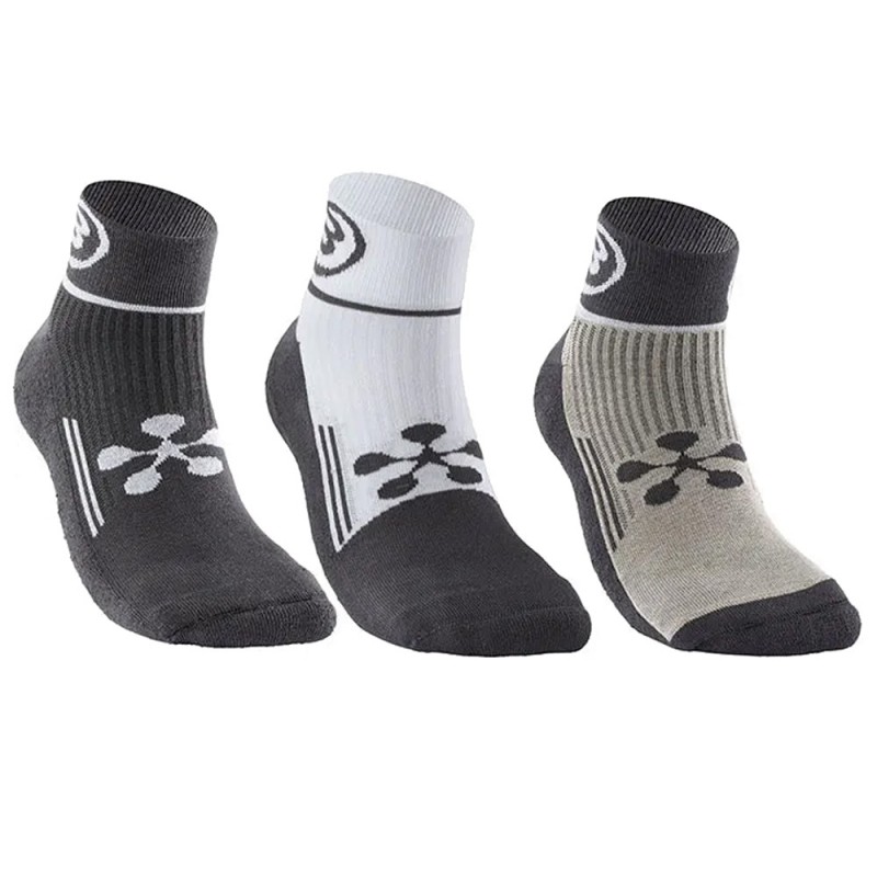 Bullpadel Sokken BPPMR2501 Premier Pack 3 kleuren