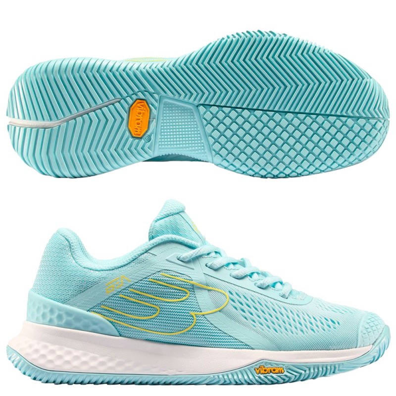 Bullpadel Pearl Vibram 25V green dames 2025 Bullpadel Pearl Vibram 25V green dames 2025