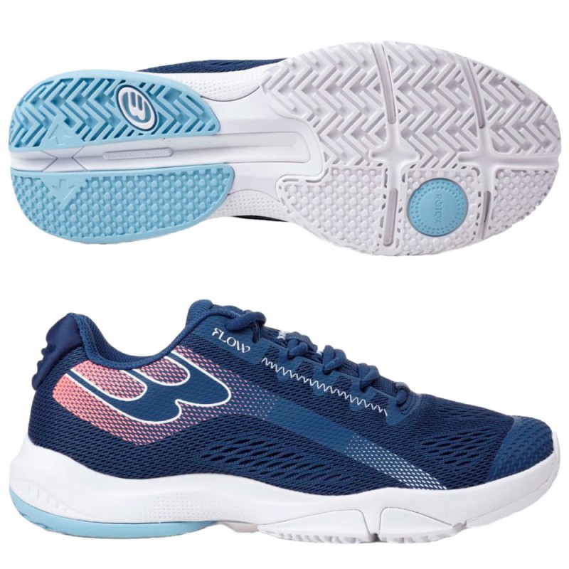 Bullpadel Flow 25V navy blue dames 2025