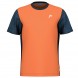 Head Slice oranje t-shirt