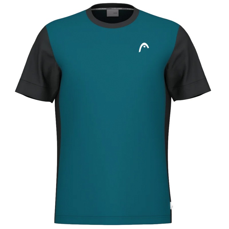 Head Slice teal blauw t-shirt Head Slice teal blauw t-shirt