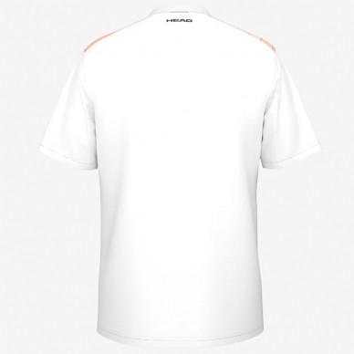 Head Topspin witte oranje T-shirt