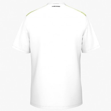 Head Topspin witte limoen t-shirt