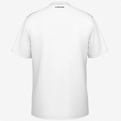 Head Topspin blauw wit T-shirt