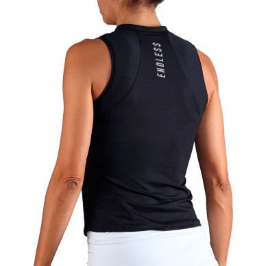 Endless Glam zwart Polo