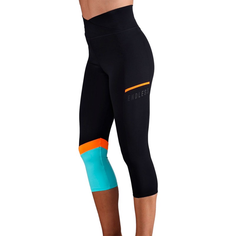 Endless Line Pocket HW zwarte blauwe Tight