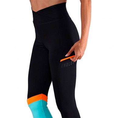 Endless Line Pocket HW zwarte blauwe Tight