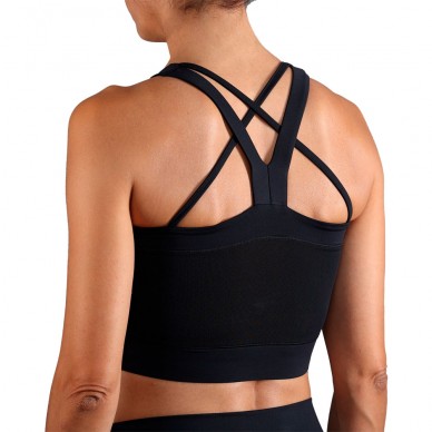 Endless Top Crop zwarte Top Tank