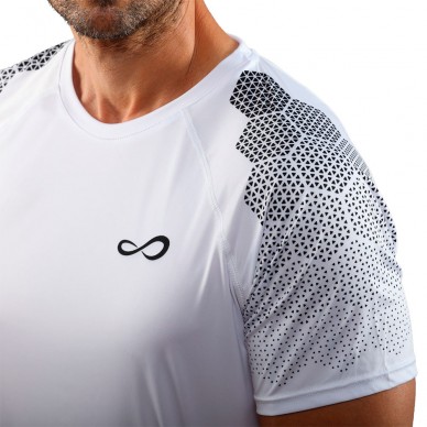Endless Feisty Hexagon witte T-shirt