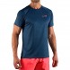 Endless Feisty Hexagon blauwe abyss T-shirt