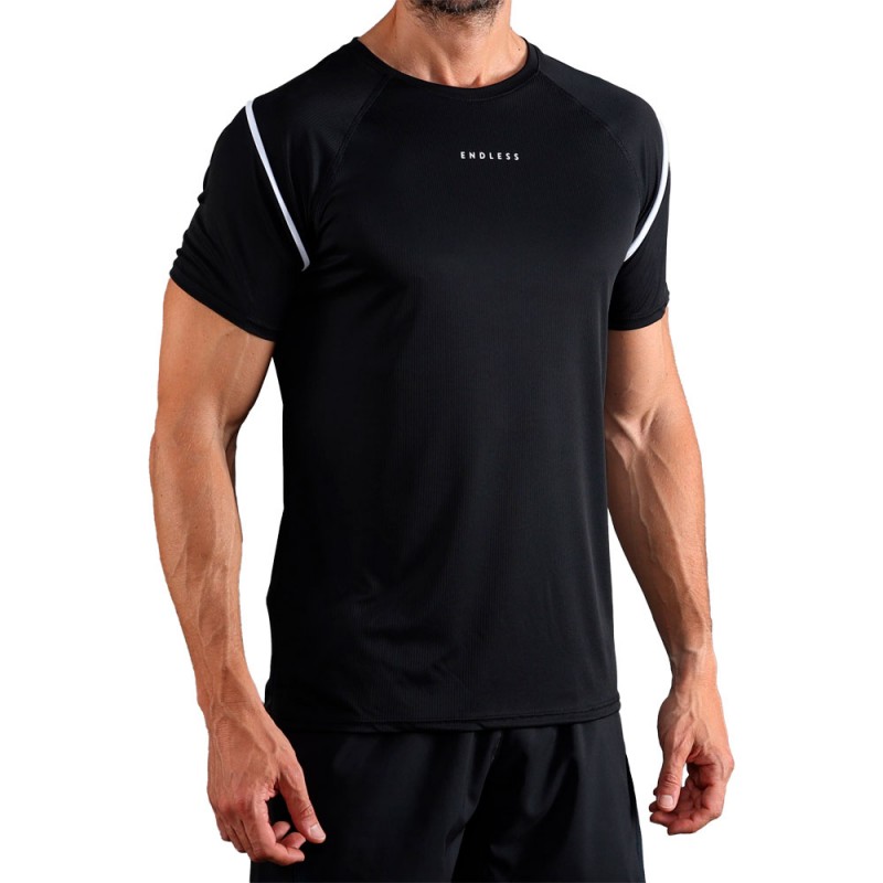 Endless Aphex zwart t-shirt Endless Aphex zwart t-shirt