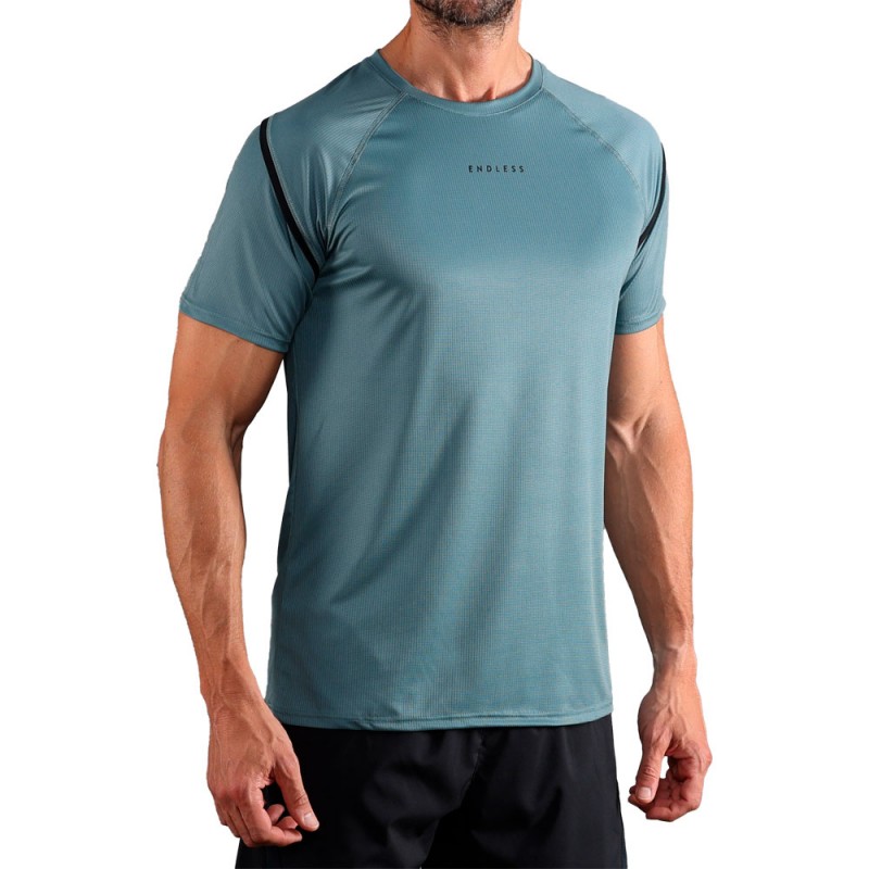 Endless Aphex blauw t-shirt Endless Aphex blauw t-shirt
