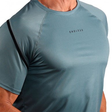 Endless Aphex blauw t-shirt