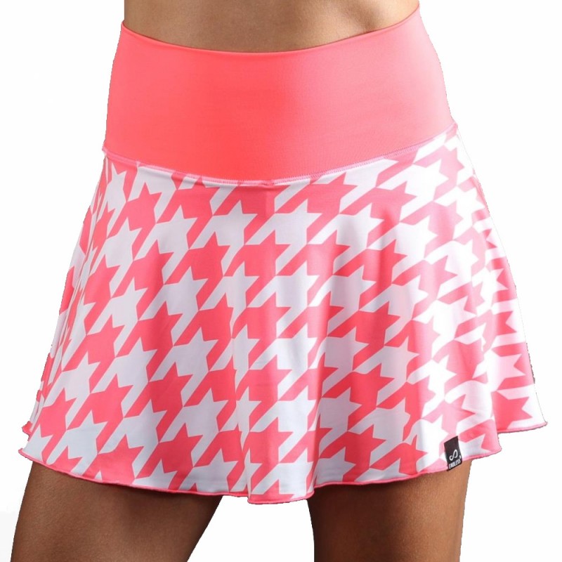 Endless Lux II houndstooth roze Rok