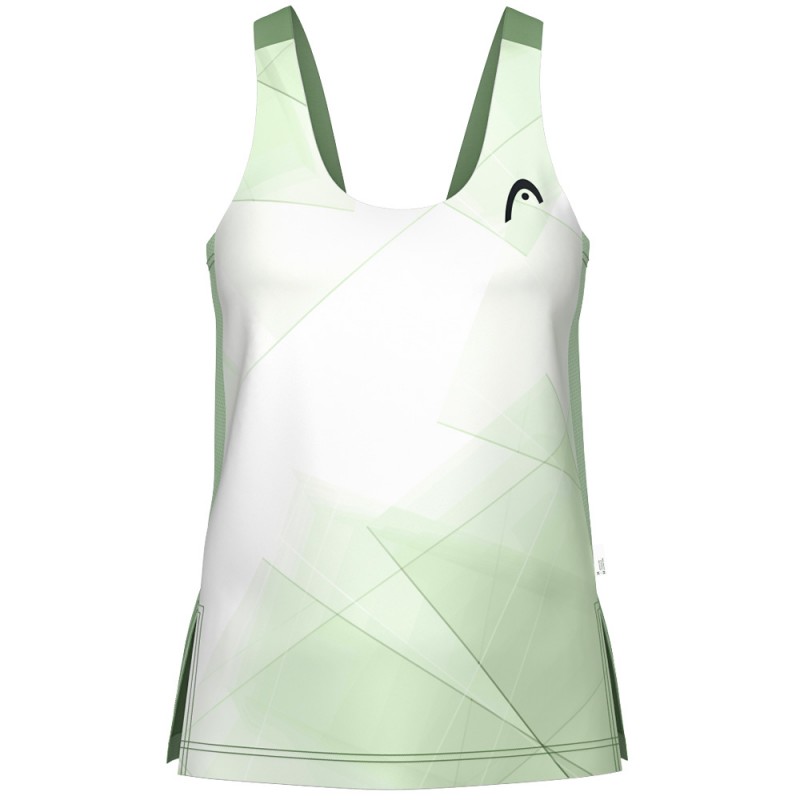 Head Spirit Tank Top print groen T-shirt