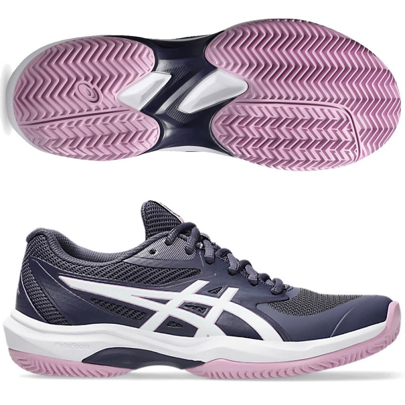 Asics Game FF Clay indigo fog white dames 2025 Asics Game FF Clay indigo fog white dames 2025
