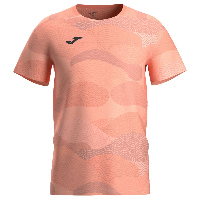 Joma Challenge print oranje t-shirt Joma Challenge print oranje t-shirt