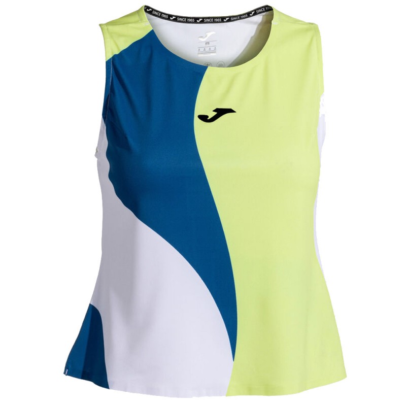 Joma Challenger Vrouw groen blauw T-Shirt Joma Challenger Vrouw groen blauw T-Shirt