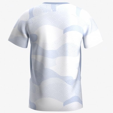 Joma Challenge print blauw wit T-shirt