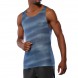 Mizuno Dryaeroflow Graphic Tank blauwe T-shirt