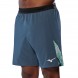 Mizuno Tennis 8IN Amply indigo blauw Short