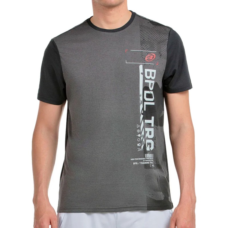 Bullpadel Estre zwart T-shirt Bullpadel Estre zwart T-shirt
