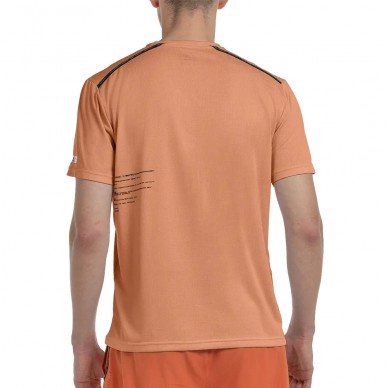 Bullpadel Mesia oranje clay T-shirt