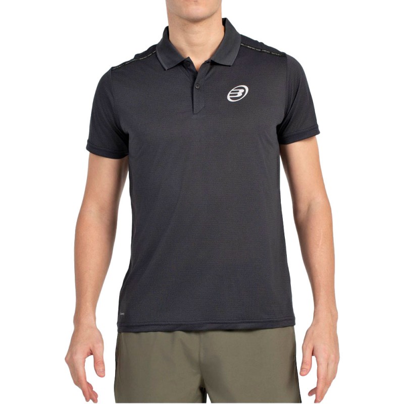 Bullpadel Mirac zwart Polo Bullpadel Mirac zwart Polo